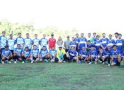 Sepak Bola Jadi Penutup Studi Tiru KORPRI Balangan di Kotabaru