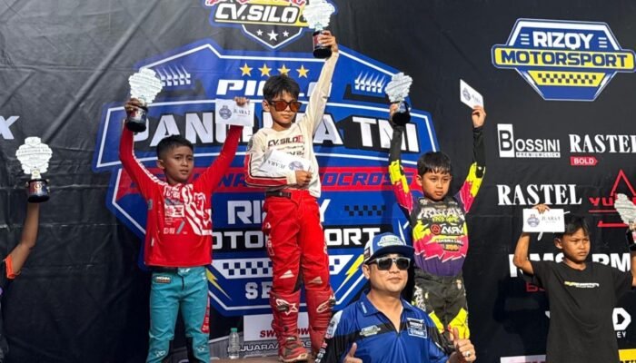 Silo Pembalap Muda Berbakat dari Kandangan Mengunci Gelar Juara Umum Kejurnas Motocross 2025