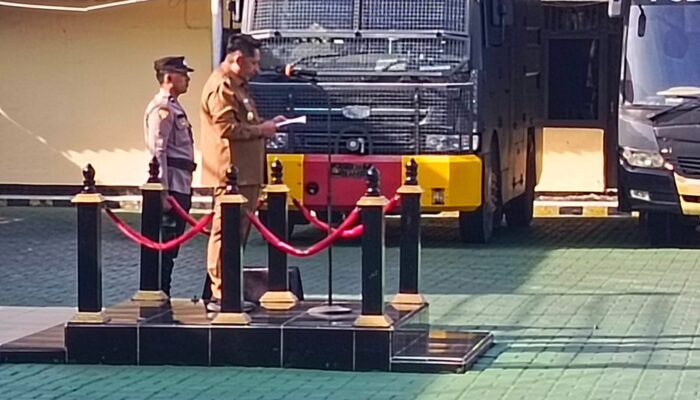 Bupati HST Pimpin Gelar Pasukan Operasi Kepolisian Kewilayahan Zebra Intan 2025 3 IMG 20251117 WA0024