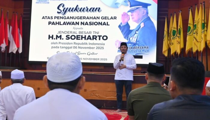 Golkar Kalsel Gelar Syukuran Penganugerahan Gelar Pahlawan Nasional untuk HM Soeharto
