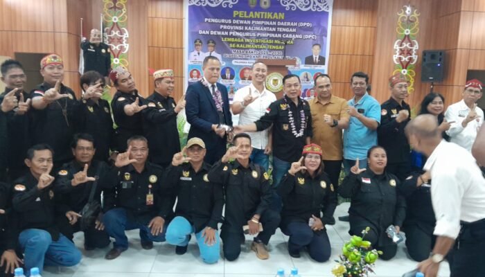 Kepengurusan DPD LIN Kalteng Priode 2025-2030 Dilantik