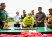 Bupati Tapin Resmikan Lapangan Tembak Pistol Pandawa Sakti Kodim 1010 Tapin