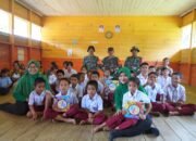 Ketua TPPKK dan Persit Ikut Ekspedisi Juhu Lima Hari Jalan Kaki Tembus Pegunungan Meratus Berikan Pelayanan Kesehatan