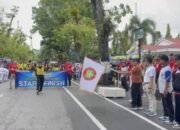 Samsul Rizal Lepas Peserta Jalan Santai PGRI, Tekankan Solidaritas dan Komitmen Majukan Pendidikan
