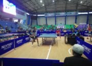 Pemain Kalsel M Khalil Kalahkan Atlet Jateng, Aldi Kalah Dramatis di Kejurnas Tenis Meja Banjarmasin