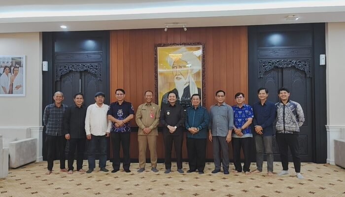 Wagub Kalsel Sambut Audiensi ICDN, Siap Dukung Suksesnya Muswil di Banua