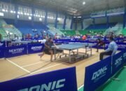 Dafi dari Jateng dan Huli Asal Jabar Raih Medali Emas KU -15 Putra dan Putri di Kejurnas Tenis Meja di Banjarmasin