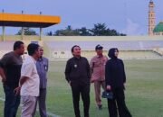 Hasnuryadi Tinjau Tahapan Akhir Pembenahan Stadion 17 Mei Banjarmasin