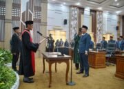 Rapat Paripurna Pelantikan PAW Wakil Ketua III DPRD Balangan