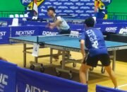 Regu Kalsel 2 Dikalahkan Jateng di Perempat final, Kalsel 1 Ditantang DKI di Semifinal Kejurnas Tenis Meja