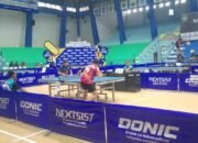 Kalsel 1 Melaju ke Final Beregu Putra Usai Kalahkan DKI 3-2 di Kejurnas Tenis Meja di Banjarmasin