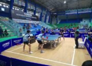 Ganda Putra Kalsel, Aby/Khalil ke Semifinal Kejurnas Tenis Meja di Banjarmasin
