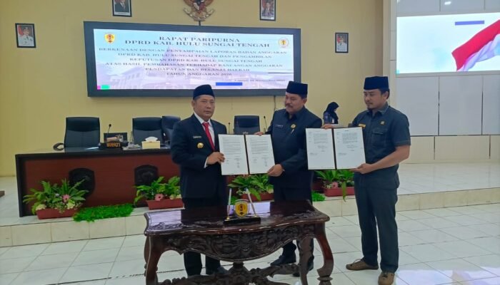 Bupati HST Ucapkan Terimakasih, DPRD HST Setujui APBD Anggaran 2026