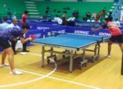 Tiga Pemain Putra dan Dua Putri Lolos ke-16 Besar Tunggal di Kejurnas Tenis Meja 2025 Banjarmasin