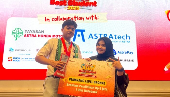 Trio Motor Bawa Siswa SMAN 7 Banjarmasin Raih Juara Nasional AHM BestStudent 2025