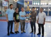 Wagub Hasnuryadi Buka Turnamen Futsal PWI – Adaro Antarwartawan 2025, Jurnalis Kalsel Antusias Bertanding