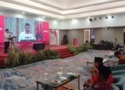 Wagub Hasnuryadi Tekankan Pentingnya Kolaborasi saat Hadiri Konferda dan Konfercab PDI Perjuangan Kalsel