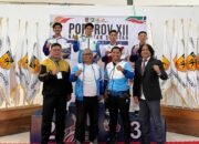 Atlet Karate Personil Polres Kotabaru Raih Medali di Porprov XII Kalsel