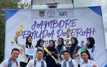 BOYONG JUARA - Kontingen pemuda HST berhasil memboyong tiga juara pada Jambore Pemuda Daerah 2025 di Kabupaten Tanah Laut. (Kalimantanpost.com/repro Disporapar HST).