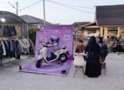 Honda Scoopy Kuromi Sapa Pengunjung di Banjarmasin