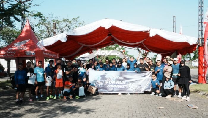 Fun Run Community PT Trio Motor: Semangat Sehat, Kebersamaan dan Kolaborasi Komunitas di Banua