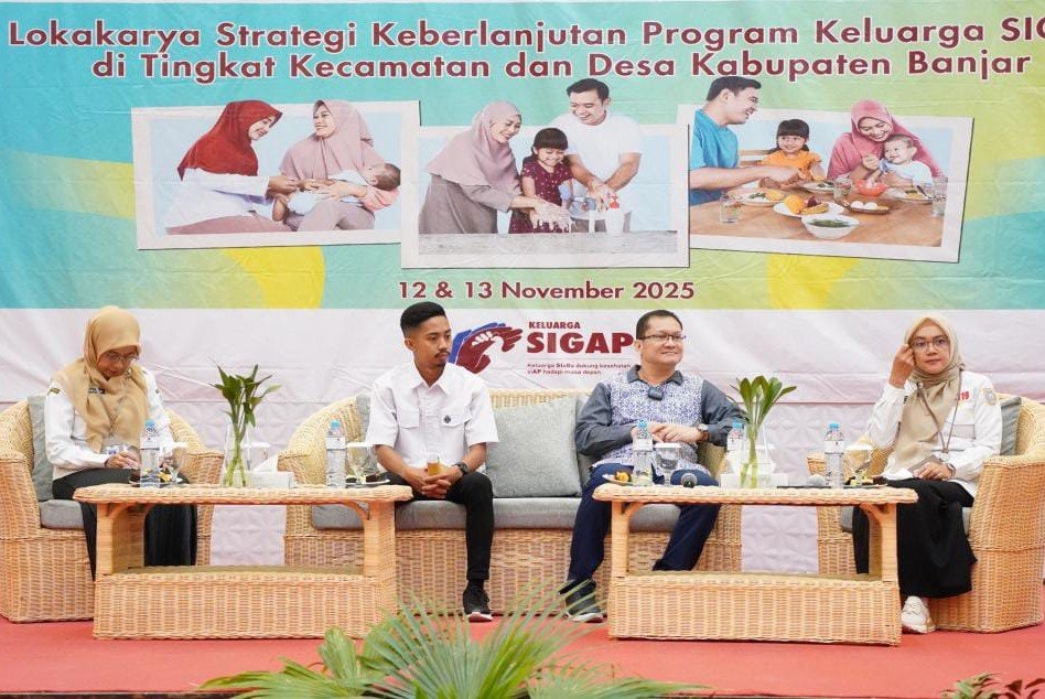 Banjar Dorong Keberlanjutan Program Keluarga SIGAP 1 Martapura Keluarga Sigap