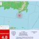 1 2 klm 5 cm gempa