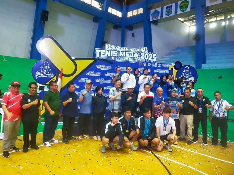 Ketua Panpel Apresiasi Perjuangan Petenis Meja Kalsel 1 8 Ketua Panpel apresiasi tenis meja Kalsel
