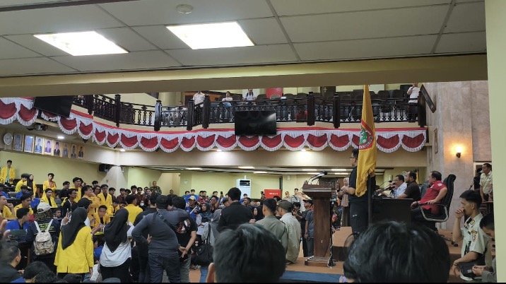 Demonstrasi Damai sebagai Wujud Nyata Pengamalan Nilai Pancasila 1 BEM Uniska