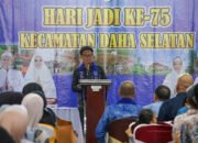 Syukuran 75 Tahun Daha Selatan Wabup Ajak Masyarakat Perkuat Sinergi