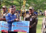 Tanbu Raih Juara Lomba Pos Satlinmas dan Pos Kamling Tingkat Provinsi Kalsel