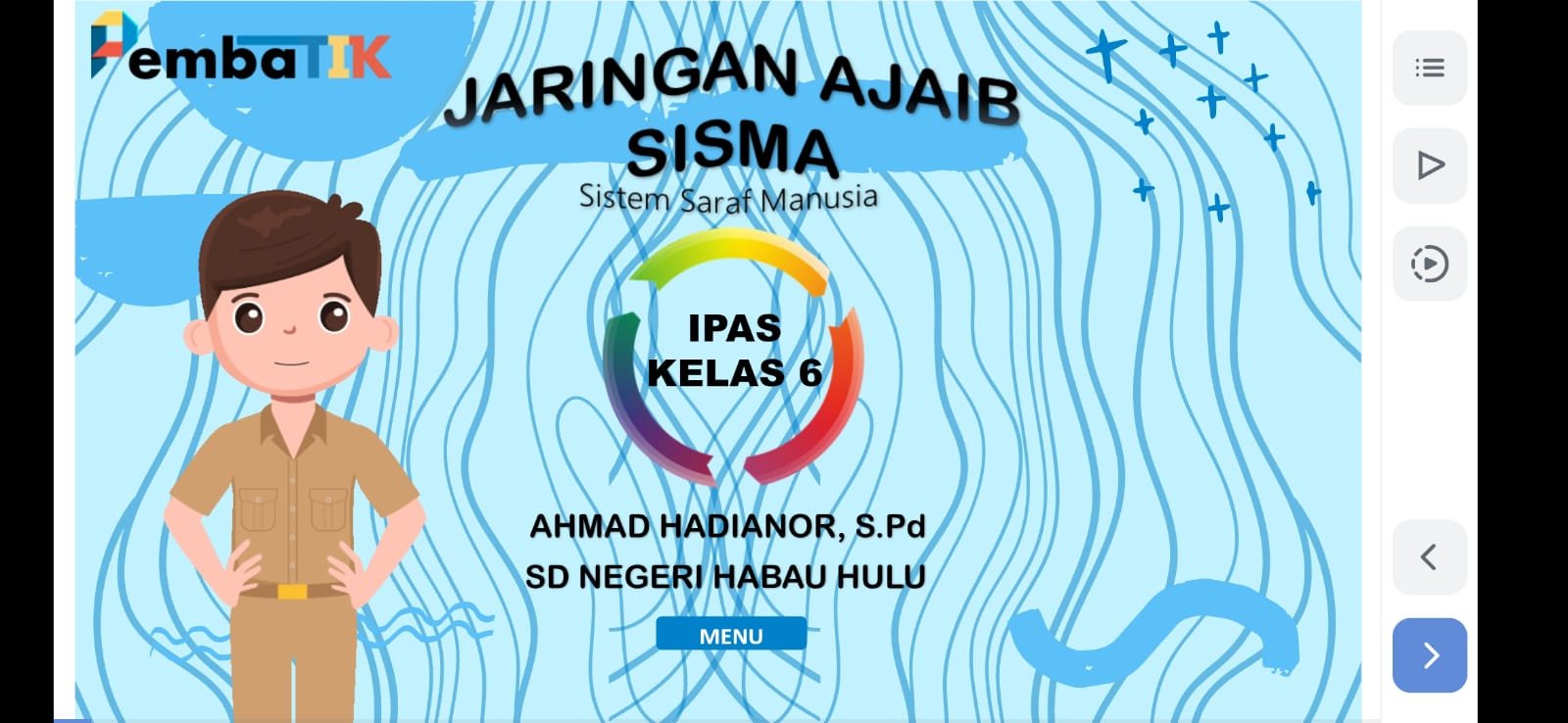 Gebrakan Digital Banua Lawas Sebut Dua Guru SD Hadirkan Inovasi Pembelajaran Berbasis Teknologi 1 IMG 20251201 WA0000