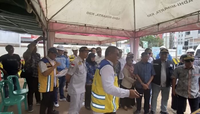 Komisi III DRPD Kota Banjarmasin Melakukan Tinjau Proyek Sungai Veteran, Pastikan Progres, Anggaran, dan Target Jalan Seirama