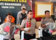 Polsek Cempaka Amankan Tersangka Pembunuhan di Kawasan Pumpung‎‎