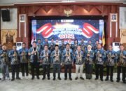 Wagub Hasnuryadi dan Sekdaprov Kalsel Sambut Peserta Rakor Bappeda se- Indonesia di Banjarmasin