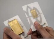 Harga Emas Antam Kembali Turun