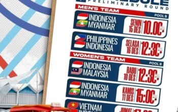 Tim Voli Putri Indonesia Jumpa Malaysia, Tim Putra Ditantang Myanmar di Partai Pembuka SEA Games 2025 7 IMG 20251205 WA0015