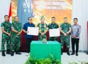 Bupati HSU H Sahrujani Sambut Kedatangan Pangdam XXII /Tambun Bungai