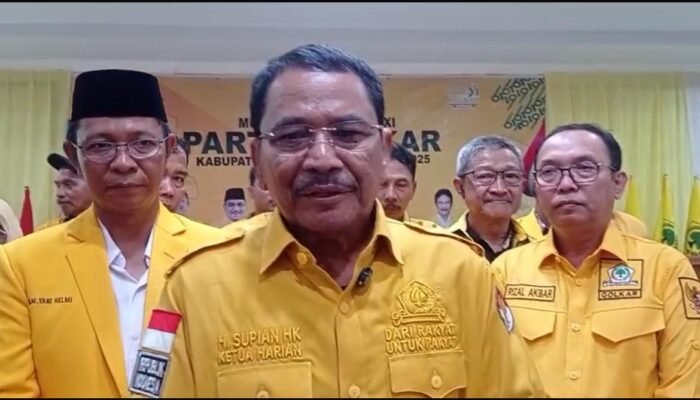 Golkar Tanah Bumbu Tetapkan H Muhammad Yani Helmi sebagai Ketua DPD Masa Bakti 2025–2030