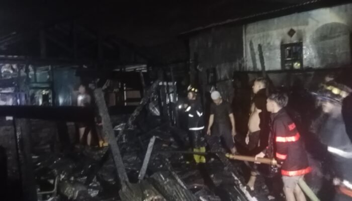 Rumah Penjual Lontong di Banjarmasin Ludes Terbakar, Warga Sempat Panik