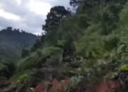 Tanah Longsor Terjadi di Jalan Alternatif Banjarbaru – Batulicin di Daerah Gunung Papua