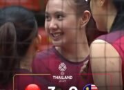 Kombinasi Pemain Senior – Junior, Voli Putri Indonesia Hajar Malaysia 3-0 di SEA Games