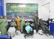 TNI AD Perkuat Kepedulian Sosial Lewat Donor Darah dan Pengobatan Massal