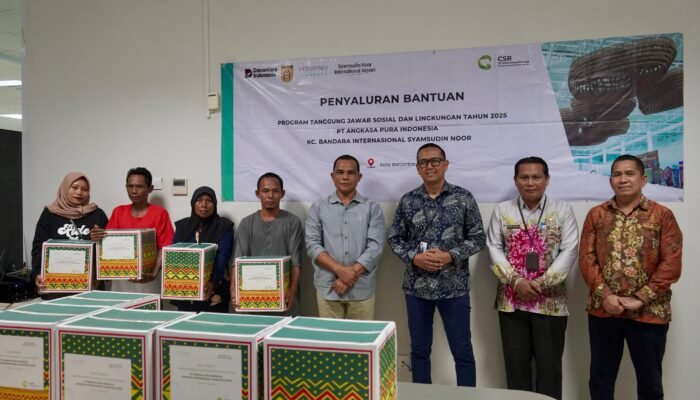 Angkasa Pura Indonesia Salurkan Program TJSL 2025 untuk Warga Banjarbaru
