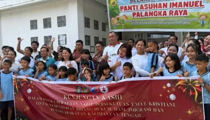 Rayakan Natal, Ditjenpas Kemkumham Gelar Kunjungan Kasih ke Panti Imanuel