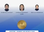 Menembak Sabet Medali Emas Nomor 10 Meter Rifle Beregu Putri SEA Games 2025