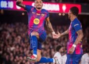 Dua Gol Raphinha Bawa Barcelona Bungkam Osasuna