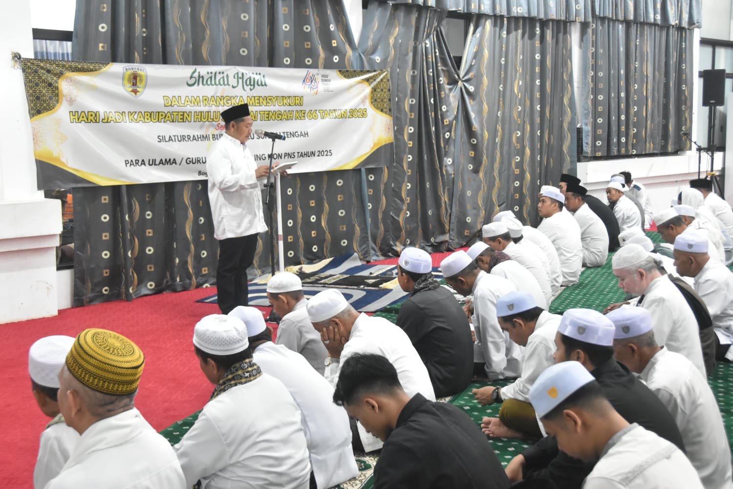 Samsul Rizal dan Masyarakat Laksanakan Sholat Hajat Peringati Hari Jadi HST 1 IMG 20251214 WA0047