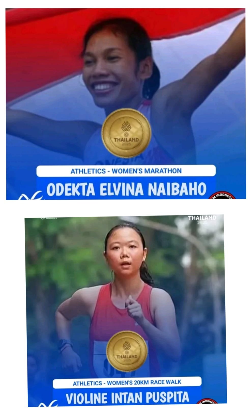 Atlet Jalan Cepat Putri dan Marathon Putri Dulang Emas di SEA Games 2025 1 IMG 20251214 WA0053
