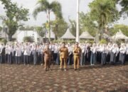 Bupati HST Lepas Peserta Study Tour Murid Berprestasi dan Bertalenta